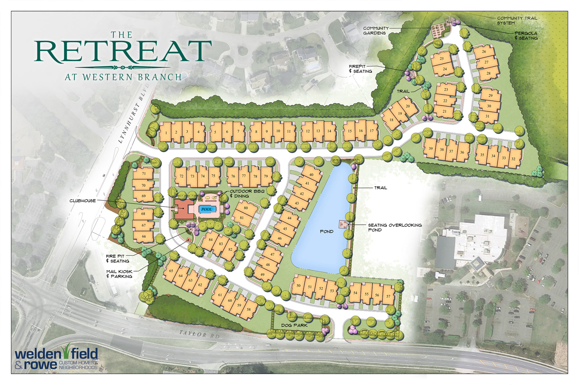 The Retreat at Western Branch Site plan